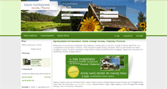 Desktop Screenshot of agroturystyka.kaszuby.pl
