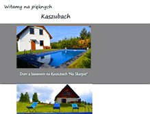 Tablet Screenshot of domeknakaszubach.kaszuby.pl