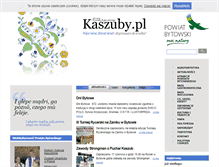 Tablet Screenshot of kaszuby.pl